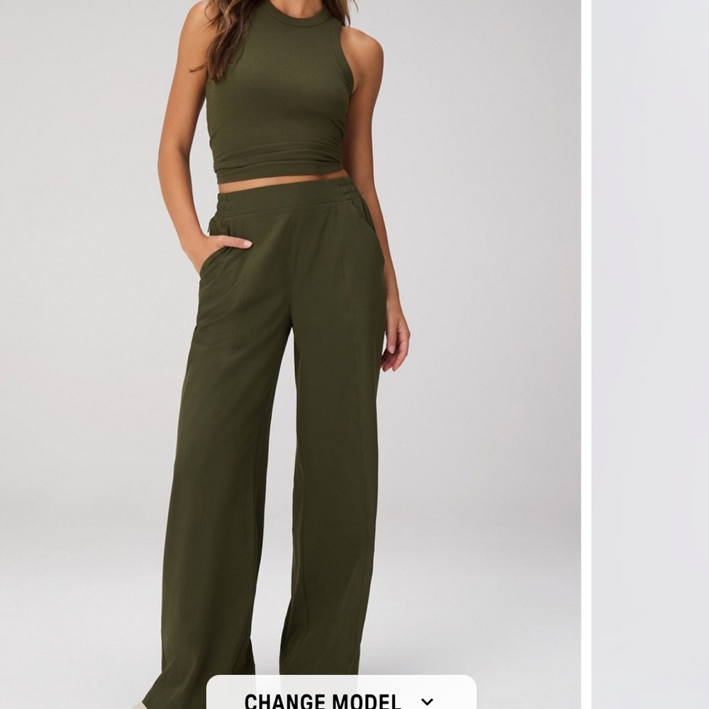Fabletics Downtown Wide Leg Pants - Picture 2 of 3